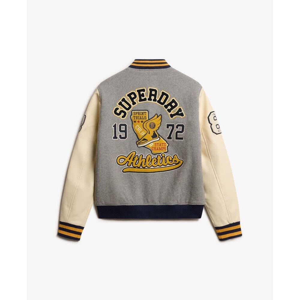 Bomber mit Aufnähern Superdry College 5/7