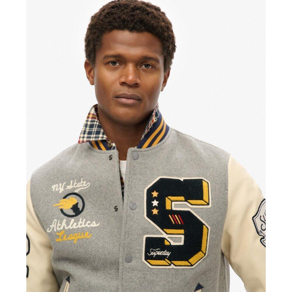 Bomber mit Aufnähern Superdry College 7/7