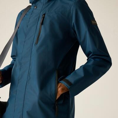 Veste imperméable à capuche longue Daledon pour homme 6/7