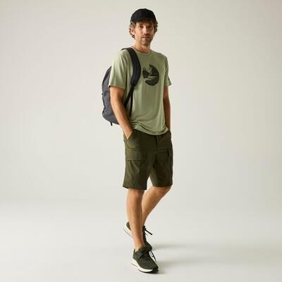 Mens Fingal Stretch Short Sleeved Graphic T-Shirt 3/7