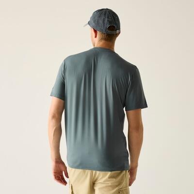 Herren Fingal Stretch Kurzarm-T-Shirt mit Grafik 2/7