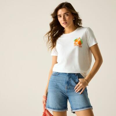 T-shirt graphique à manches courtes Filandra IX pour femmes 5/7