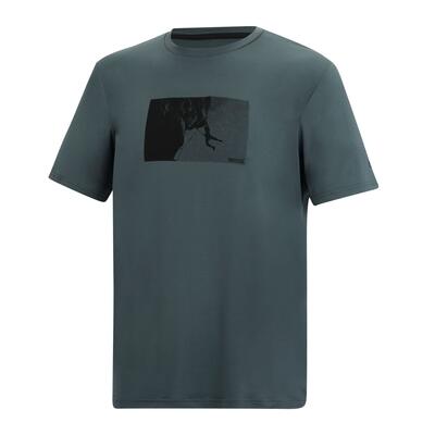 Herren Fingal Stretch Kurzarm-T-Shirt mit Grafik 7/7