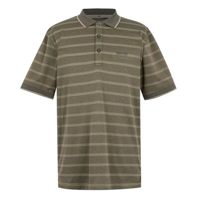 Polo Kildra rayé en maille pour homme 5/7