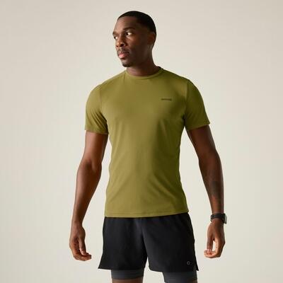 Mindo Herren-T-Shirt mit Insektenschutz-Funktion und kurzen Ärmeln aus Mesh