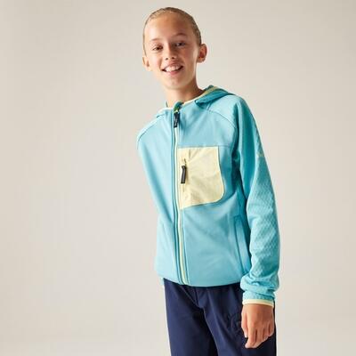 Couche intermédiaire à capuche zippée intégrale pour enfants