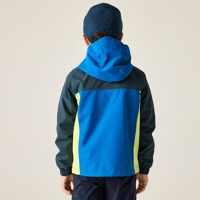 Giacca impermeabile con cappuccio e pannelli Hanleigh per bambini 2/7
