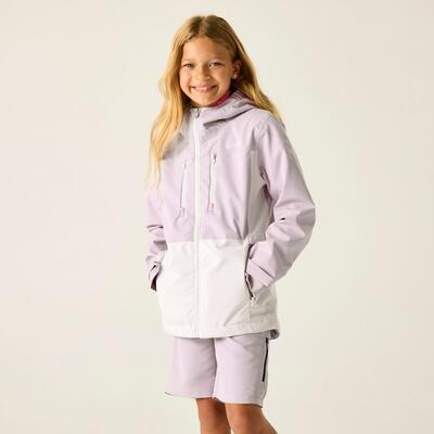 Veste imperméable à capuche à panneaux Highton pour enfants