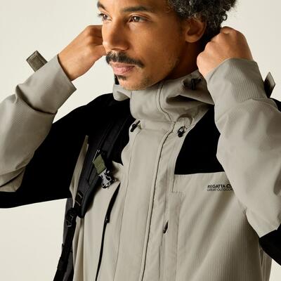 Freesdale Herren-Wanderjacke mit Kapuze und Einsätzen, wasserdicht 5/7