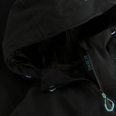 Giacca da trekking elasticizzata con cappuccio Torrek III da donna, impermeabile 4/5