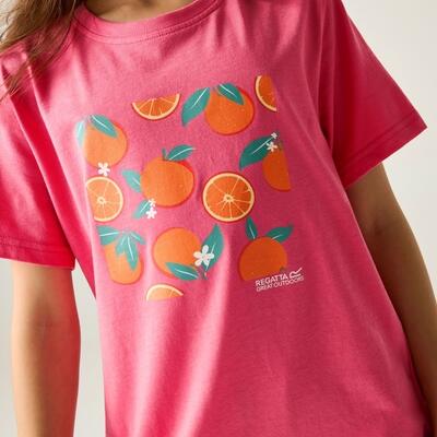 Bosley T-shirt met korte mouwen en grafische print voor kinderen 4/7