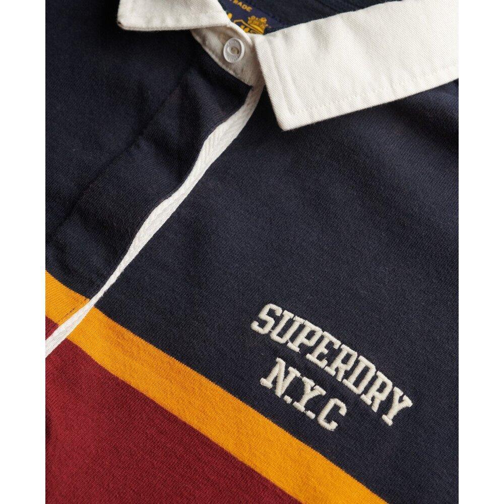 Polo a maniche lunghe a righe donna Superdry Heritage 2/2
