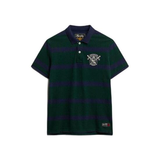 Koszulka polo w paski Superdry Crest