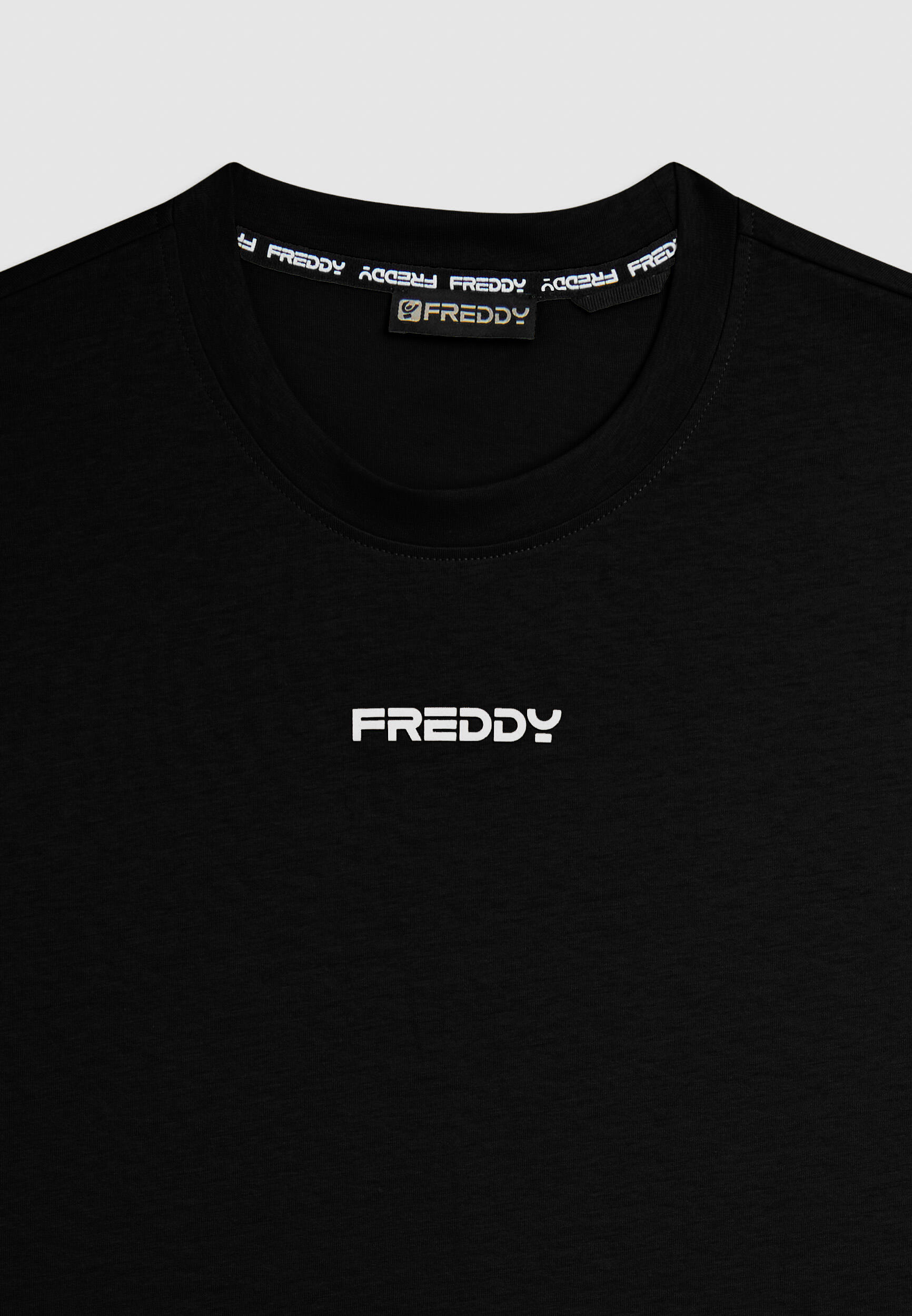 T-shirt en coton à manches courtes avec logo FREDDY 3/3