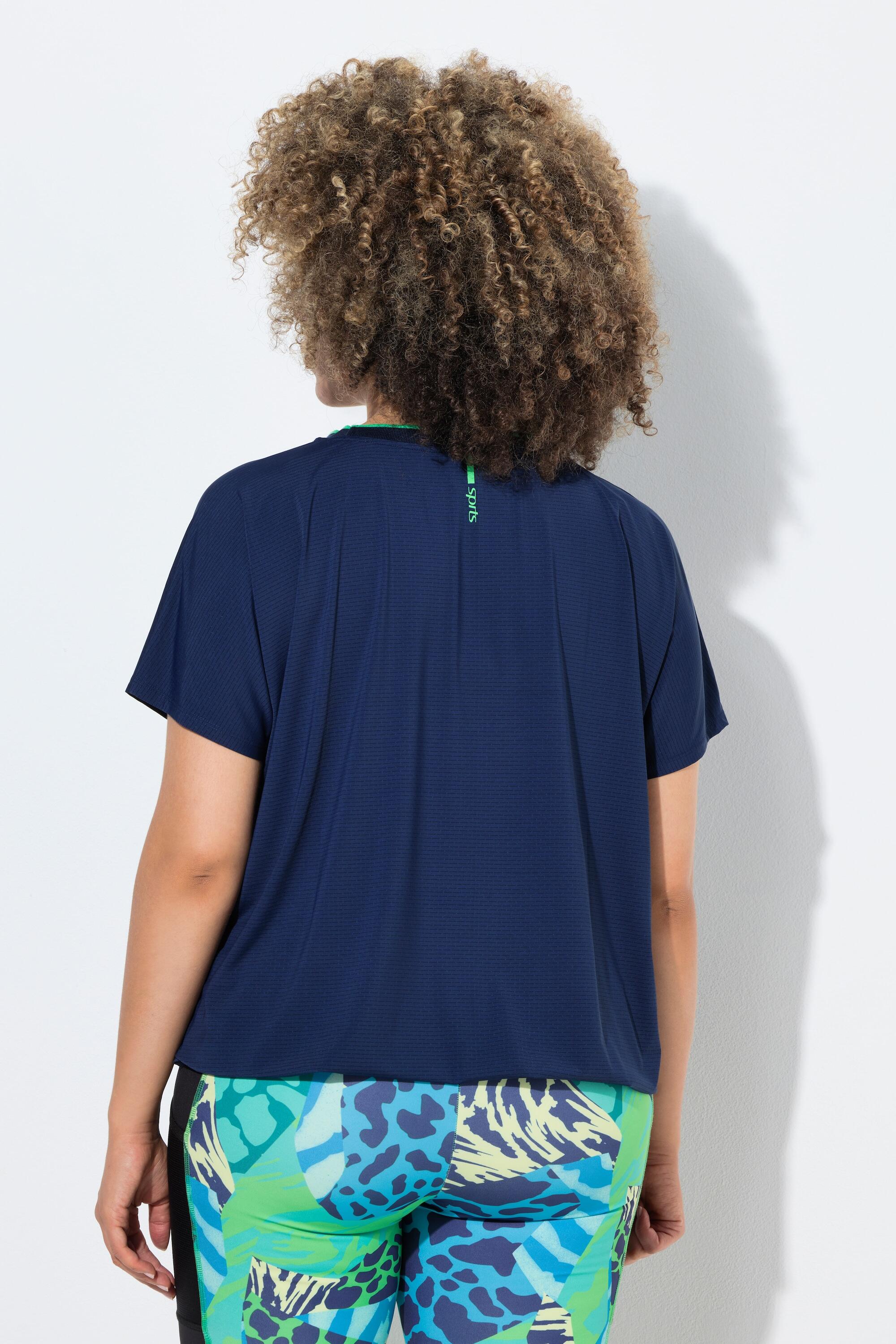 Femme T-shirt technique à base élastique col rond et manches courtes 2/7