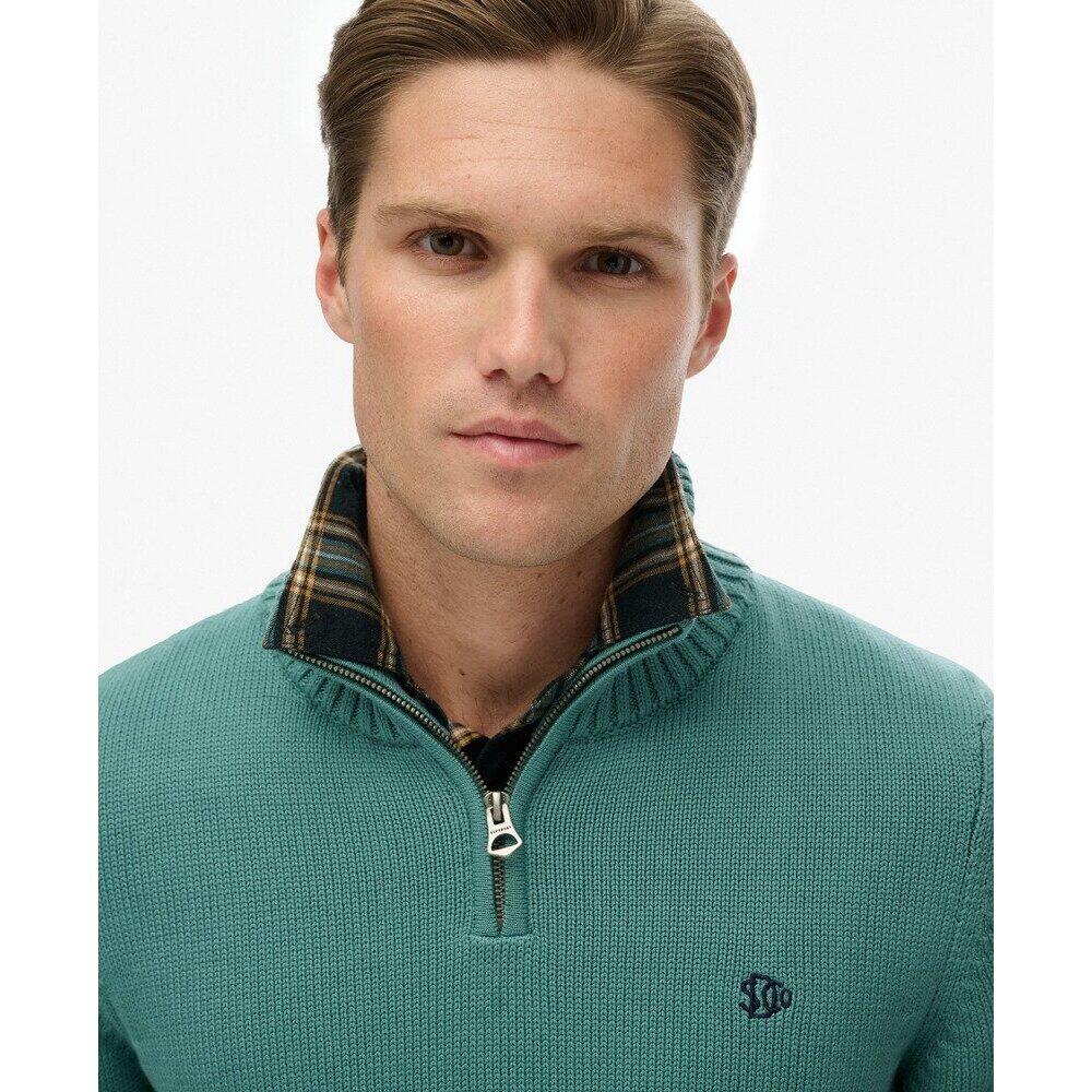 Katoenen trui met een kraag Superdry 5/5
