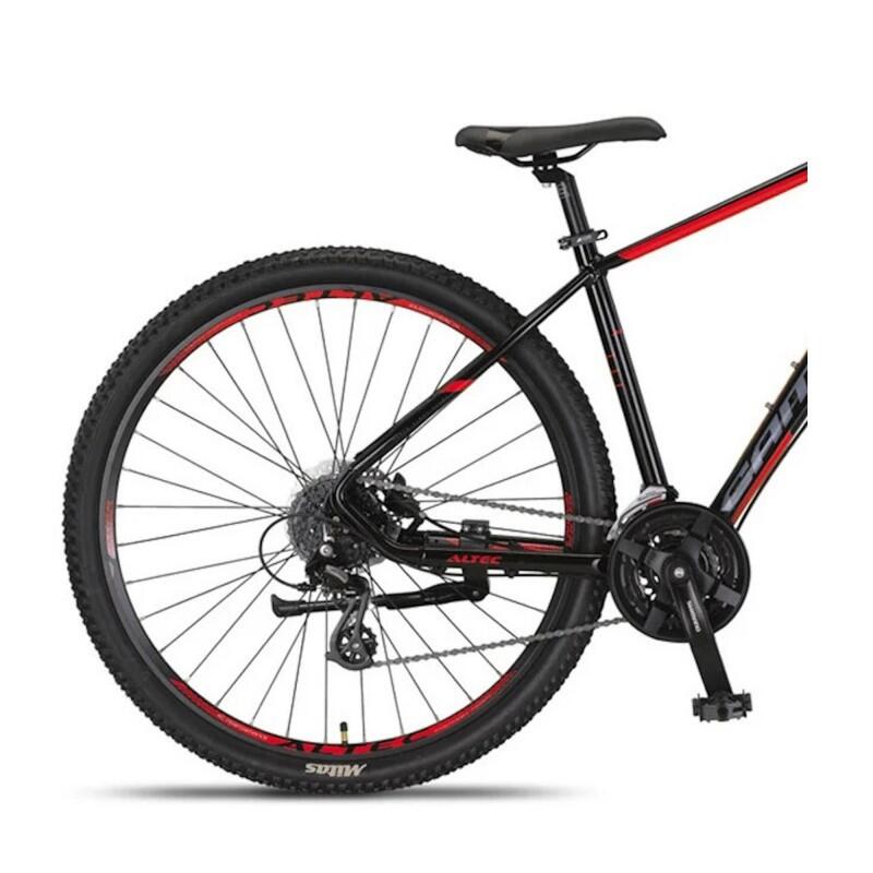 BICICLETA MTB 27,5" UMIT UMIT CAMARO ALUM. T18 Negro-Rojo hydr 3/3