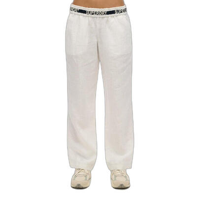 Linnen vrouw broek met trekkoord superdry