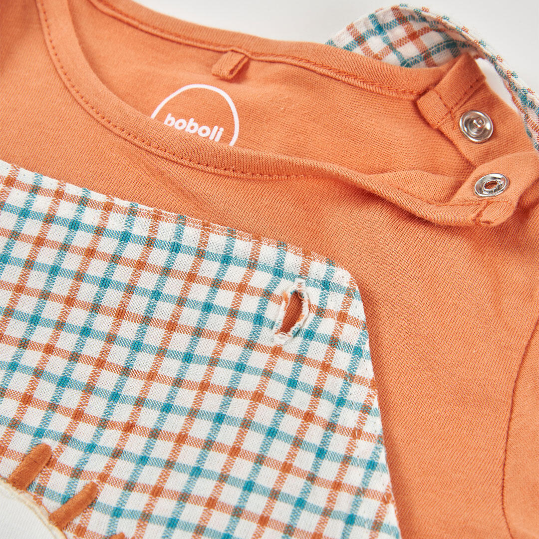 Conjuntos de verano de gimnasia bebé niño boboli multicolor 7/7