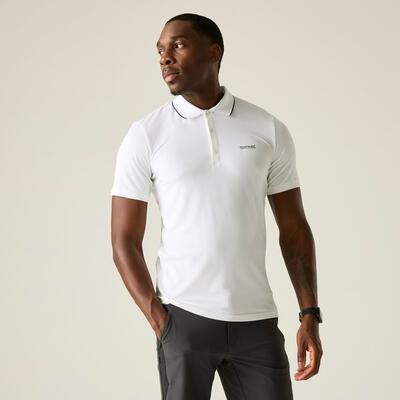 Heren maverik stretchlogo-polo