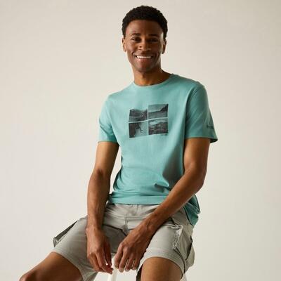 T-shirt graphique à manches courtes pour homme 4/7