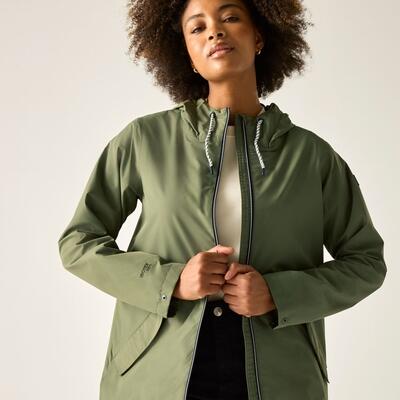 Chaqueta impermeable con capucha Bayletta para mujer 6/6