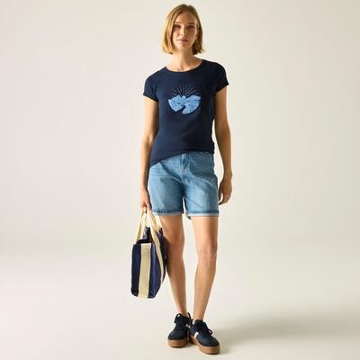 T-shirt graphique à manches courtes pour femme 6/7