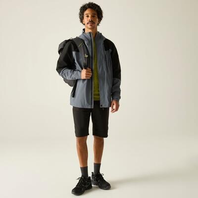 Freesdale Herren-Wanderjacke mit Kapuze und Einsätzen, wasserdicht 3/7