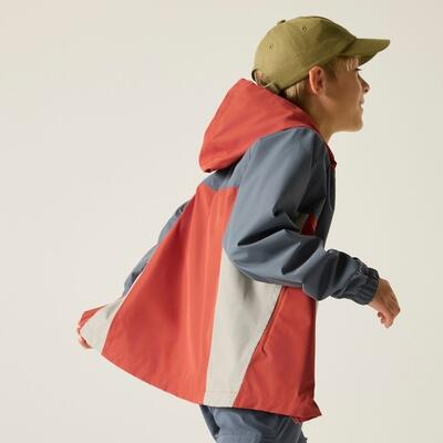 Veste imperméable à capuche à panneaux Hanleigh pour enfants 2/7