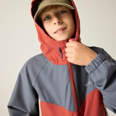 Veste imperméable à capuche à panneaux Hanleigh pour enfants 6/7