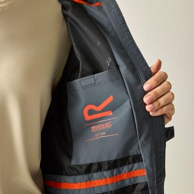 Chaqueta impermeable larga con capucha Lenika para mujer 6/7