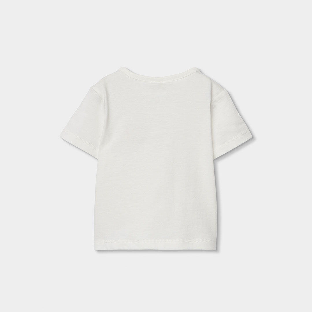 Conjuntos de verano de gimnasia bebé niño boboli blanco 5/7