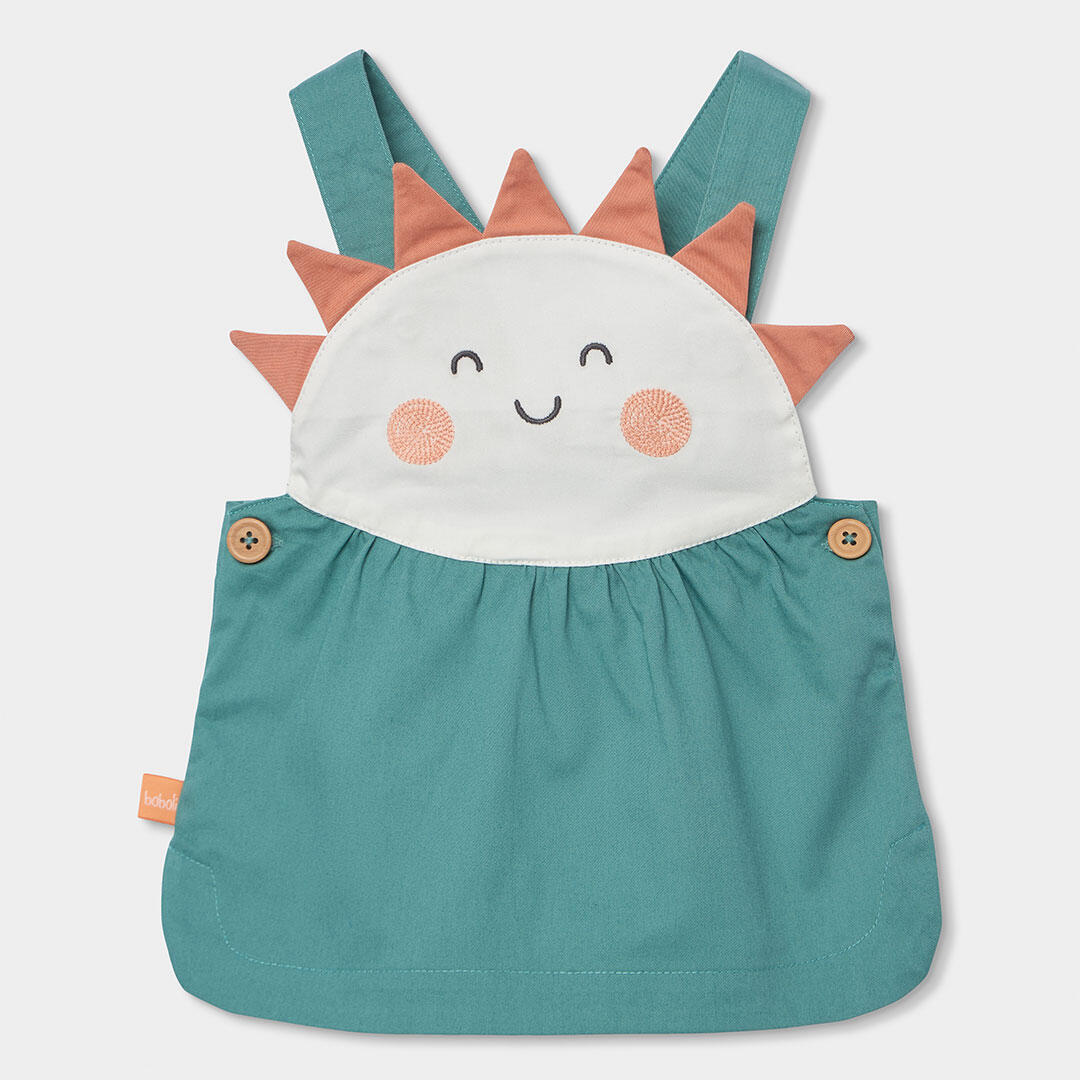 Conjuntos de verano de gimnasia bebé niña boboli verde 4/7