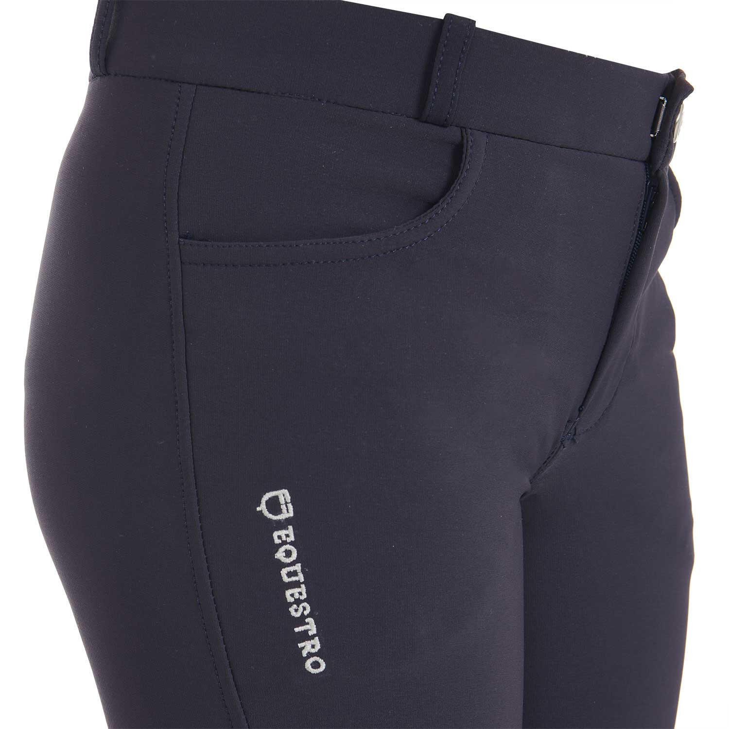 Pantalon d'équitation unisexe enfant en tissu technique 6/7
