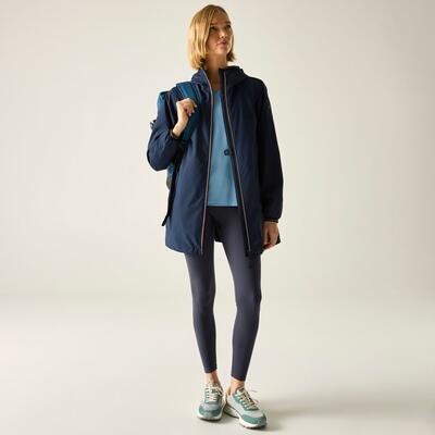 Veste imperméable longue à capuche Lenika pour femme 3/7