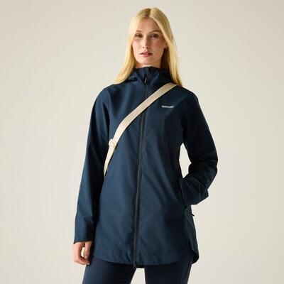 Veste imperméable à capuche Natalina pour femme