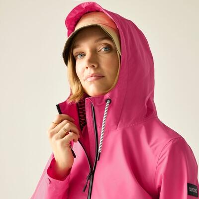 Chaqueta impermeable con capucha Bayletta para mujer 7/7