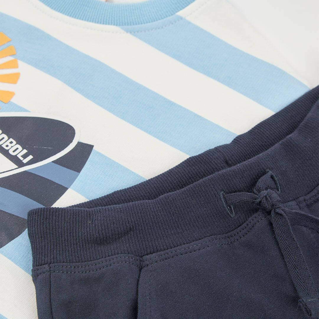 Conjuntos de verano de gimnasia kids niño boboli multicolor 7/7