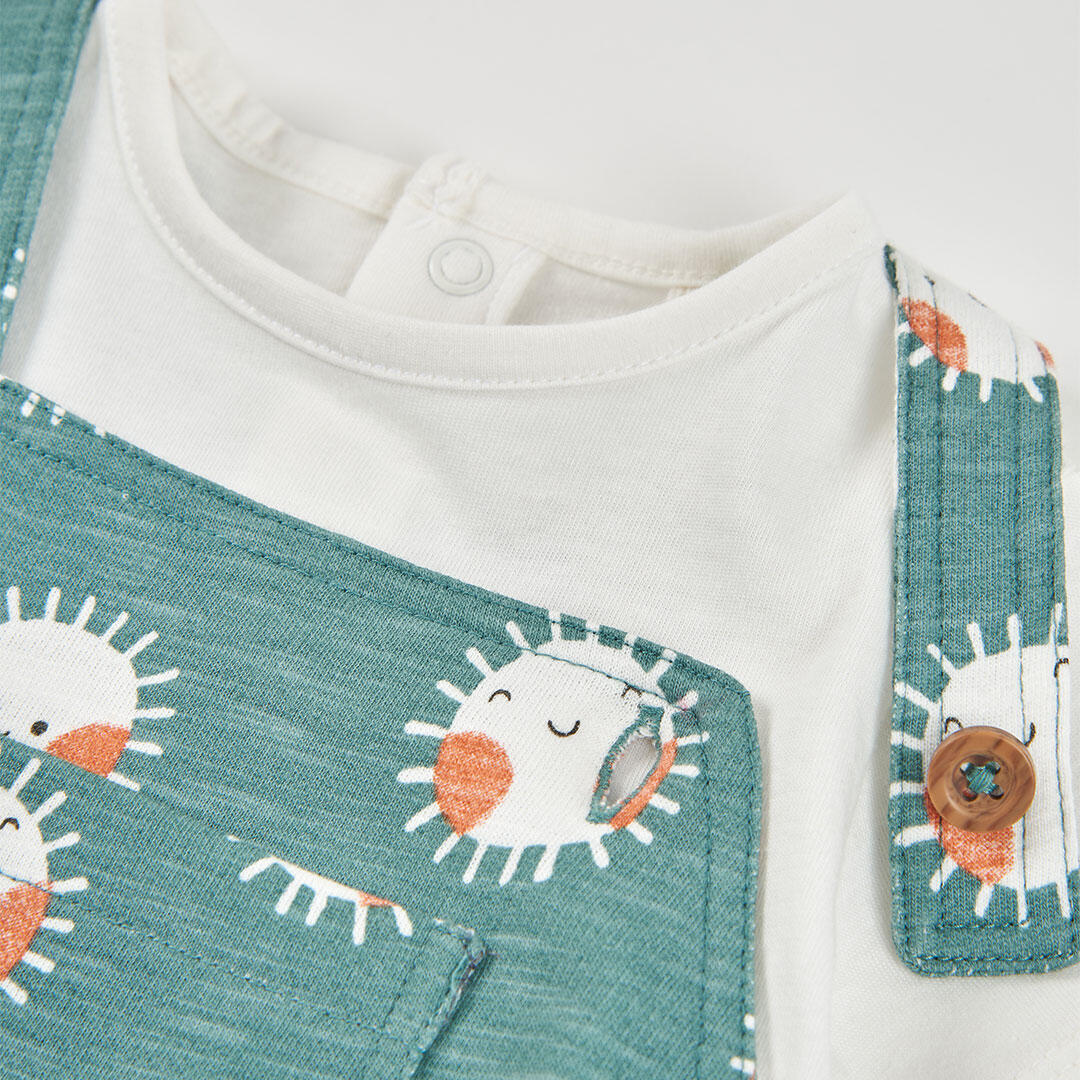 Conjuntos de verano de gimnasia bebé niño boboli multicolor 7/7
