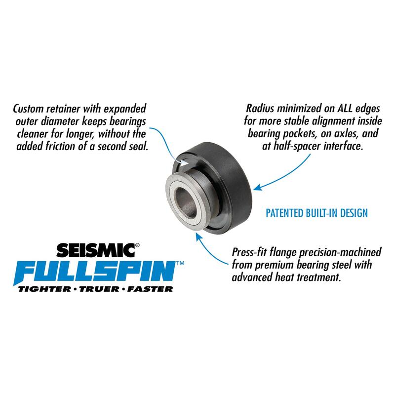 Rulmenți - Fullspin 6-Ball Steel Xt Built-In - Brng Flspn 6B Stl Xt Bi - Seismic