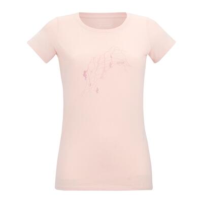 Dames T-shirt met korte mouwen en grafische print 6/7
