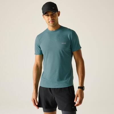 Mindo Herren-T-Shirt mit Insektenschutz-Funktion und kurzen Ärmeln aus Mesh