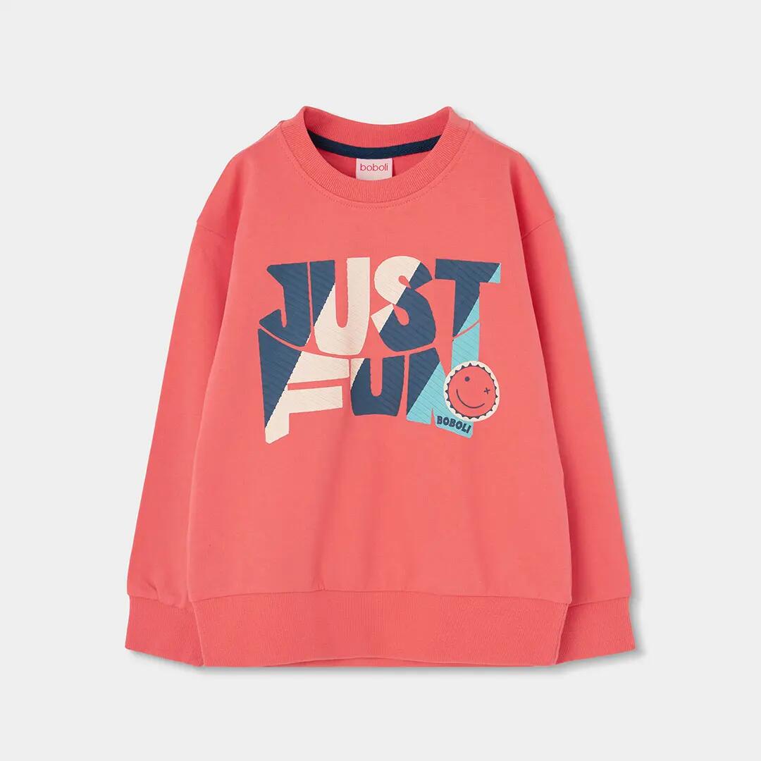 Conjuntos de verano de gimnasia kids niño boboli naranja 3/7