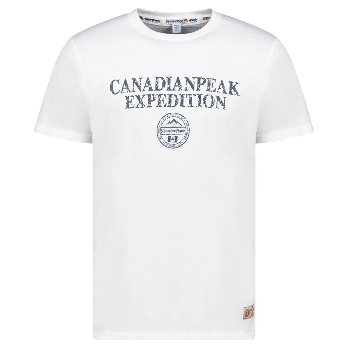 CANADIAN PEAK Koszulka JVICKEAK WHITE RM MEN 254 Sneakers (RBMSZ1308H/CP-BLANC) 1/4