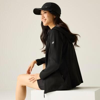 Dames Nayna Fleece met capuchon en volledige ritssluiting 2/7