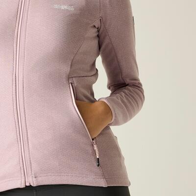 Malana Softshell Fleece met volledige ritssluiting voor dames 5/7