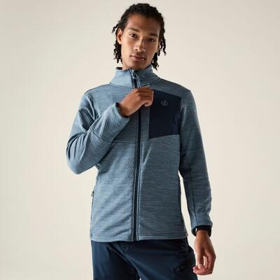 Venture Herren-Stretch-Midlayer mit durchgehendem Reißverschluss