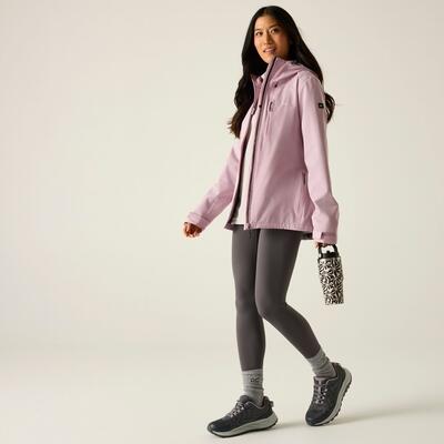 Giacca impermeabile da trekking con cappuccio Oklarna da donna 3/7