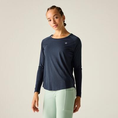 T-shirt de course à manches longues pour femme Nimble