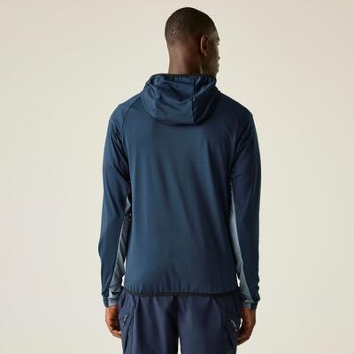 Couche intermédiaire extensible homme à capuche, zip intégral Assimilate VI 2/6